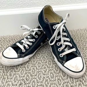 Converse Black Chuck Taylor Low Top All Stars